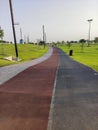 Jogging track at Albayt Stadium