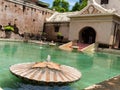 JOGJA, INDONESIA - AUGUST 12, 2O17: Taman Sari water palace of Yogyakarta on Java island, Indonesia