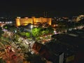 Jogjakarta, Indonesia - 26 September 2019: busy Malioboro street of Jogjakarta, Indonesia