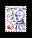 Johann Gregor Mendel 1865-1965, Cultural anniversaries and events serie, circa 1965