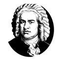 Johann Sebastian Bach Royalty Free Stock Photo