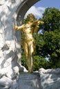 Johann Strauss monument in Vienna Royalty Free Stock Photo