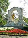 Johann Strauss Monument, Vienna, Austria Royalty Free Stock Photo