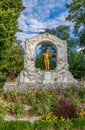 Johann Strauss Monument, Vienna Royalty Free Stock Photo