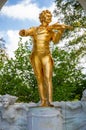 Johann Strauss sculpture in stadpark, Vienna, Austria