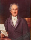 Johann Wolfgang von Goethe - Portrait Royalty Free Stock Photo