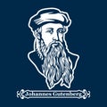 Johannes Gutenberg. First Printer, Publisher Of The First European Bible.