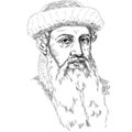 Johannes Gutenberg - was a German inventor