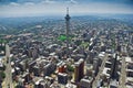 Johannesburg CBD - Aerial View Royalty Free Stock Photo