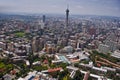 Johannesburg CBD - Aerial View - 3B Royalty Free Stock Photo