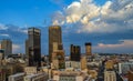 Johannesburg city skyline and high rise towers and buildings Royalty Free Stock Photo