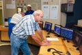 Coal Burning Power Station Control Room