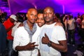 Beautiful shot of VIP guests posing for a photo at Drake music concert in Johannesburg, South Africa