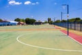 Empty High School Netball Court