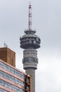 Close view of the Telkom tower in Hillbrow, Johannesburg