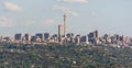 View of Johannesburg city skyline from Northcliff