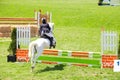 Equestrian Show Jumping and Horse Riding display