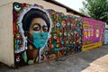 Street art of Johannesburg, South Africa. Maboneng and Soweto Street Art.