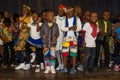 School children celebrate Africa Day in South Africa Royalty Free Stock Photo