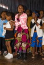 School children celebrate Africa Day in South Africa Royalty Free Stock Photo