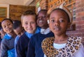 School children celebrate Africa Day in South Africa Royalty Free Stock Photo