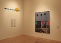 John Baldessari Exhibit Royalty Free Stock Photo