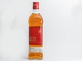 John Barr blended Scotch Whisky bottle against white background