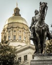 John Brown Gordon Statue at the Georgia Statehouse