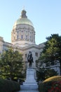 John Brown Gordon Statue at the Georgia Statehouse Royalty Free Stock Photo