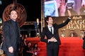 John Cusack and Adrien Brody at Dragon Blade Premiere. Royalty Free Stock Photo