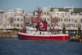 John D McKean Marine Ship at anchor in Tarrytown