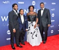 John David Washington, Katia Washington, Denzel Washington & Pauletta Washington