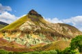 John Day Fossil Beds Sheep Rock Unit Landscape Royalty Free Stock Photo