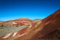 Painted Hills With Blue Sky Royalty Free Stock Photo