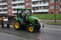 JOHN DEERE GREEN FAMOUS TRUCKTOR IN COPENHAGEN