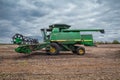 John Deere 9610 Harvester Royalty Free Stock Photo