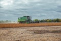 John Deere 9610 Harvester Royalty Free Stock Photo