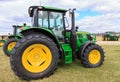 John Deere 6130M Farm Tractor Royalty Free Stock Photo