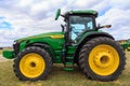 John Deere 8R410 Farm Tractor Royalty Free Stock Photo