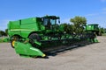 John Deere S670 Self Propelled Combine Royalty Free Stock Photo