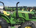 John Deere Tractor, new, closeup