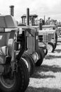 John Deere tractors Royalty Free Stock Photo