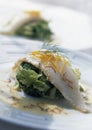 John Dory fillet with orange butter Royalty Free Stock Photo