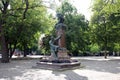 John Ericsson Memorial Statue at Nybroviken embankment, Stockholm, Sweden