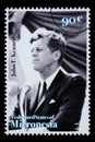 John F. Kennedy Postage Stamp Royalty Free Stock Photo