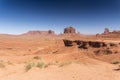 John Ford Point, Merrick Butte and Sentinel Mesa Monument Valley Arizona