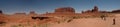 John Ford Point Monument Valley Panorama Royalty Free Stock Photo