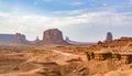 John fords place in monument valley national park Royalty Free Stock Photo