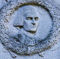 John Hancock Grave Granary Burying Ground Revolutonary Heroes Boston Massachusetts Royalty Free Stock Photo