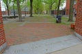 John Harvard Mall in Charlestown, Boston, MA, USA